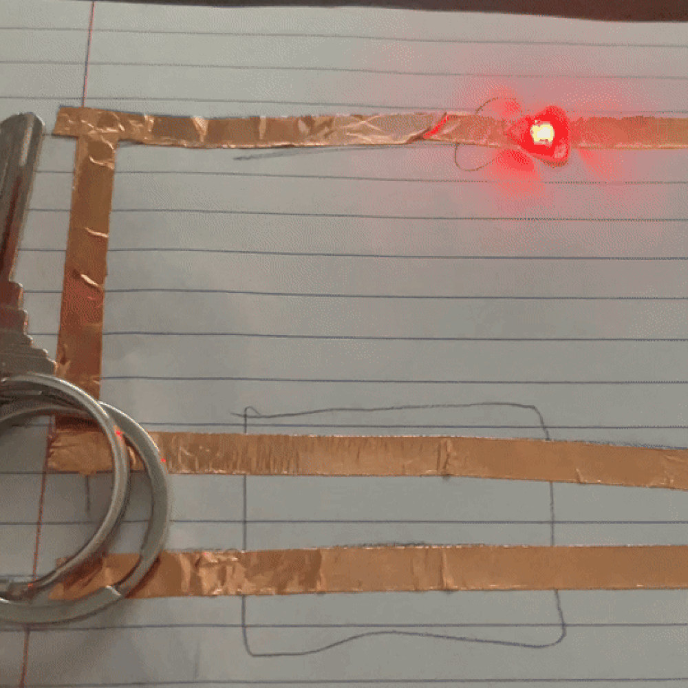 Connecting it with a keychain